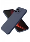 Mey İthalat®  Realme Note 50 4G Kılıf First Silikon - Lacivert