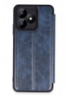 Mey İthalat®  Realme Note 50 4G Kılıf Flip Cover - Lacivert