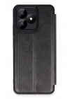 Mey İthalat®  Realme Note 50 4G Kılıf Flip Cover - Siyah