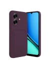 Mey İthalat®  Realme Note 60 Kelvin Kartvizitli Silikon - Derin Mor