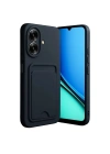 Mey İthalat®  Realme Note 60 Kelvin Kartvizitli Silikon - Siyah