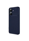 Mey İthalat®  Realme Note 60 Kılıf Auto Focus Karbon Kapak - Lacivert