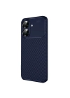 Mey İthalat®  Realme Note 60 Kılıf Auto Focus Karbon Kapak - Lacivert