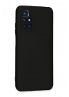 Mey İthalat®   Redmi 10 2022 Kılıf Nano içi Kadife Silikon - Siyah