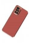 Mey İthalat®   Redmi 10 2022 Kılıf Volet Silikon - Kırmızı