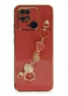 Mey İthalat®   Redmi 10C Kılıf Esila Silikon - Kırmızı