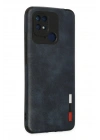 Mey İthalat®   Redmi 10C Kılıf Loop Deri Silikon - Lacivert