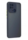Mey İthalat®   Redmi 10C Kılıf Montreal Silikon Kapak - Lacivert