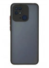 Mey İthalat®   Redmi 10C Kılıf Montreal Silikon Kapak - Siyah