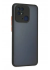 Mey İthalat®   Redmi 10C Kılıf Montreal Silikon Kapak - Siyah