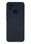Mey İthalat®   Redmi 10C Kılıf Nano içi Kadife Silikon - Lacivert