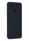 Mey İthalat®   Redmi 10C Kılıf Nano içi Kadife Silikon - Lacivert