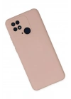 Mey İthalat®   Redmi 10C Kılıf Nano içi Kadife Silikon - Pudra