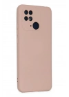 Mey İthalat®   Redmi 10C Kılıf Nano içi Kadife Silikon - Pudra