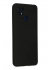 Mey İthalat®   Redmi 10C Kılıf Nano içi Kadife Silikon - Siyah
