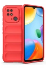Mey İthalat®   Redmi 10C Kılıf Optimum Silikon - Kırmızı
