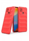 Mey İthalat®   Redmi 10C Kılıf Optimum Silikon - Kırmızı