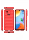 Mey İthalat®   Redmi 10C Kılıf Optimum Silikon - Kırmızı