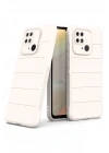 Mey İthalat®   Redmi 10C Kılıf Optimum Silikon - Krem