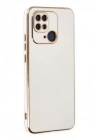 Mey İthalat®   Redmi 10C Kılıf Volet Silikon - Beyaz