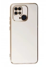 Mey İthalat®   Redmi 10C Kılıf Volet Silikon - Beyaz