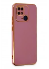 Mey İthalat®   Redmi 10C Kılıf Volet Silikon - Kırmızı