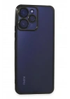 Mey İthalat®   Redmi 12 Kılıf  Lensli Silikon - Siyah