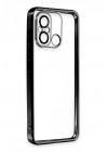 Mey İthalat®   Redmi 12C Kılıf  Lensli Silikon - Siyah