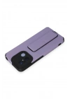 Mey İthalat®   Redmi 12C Kılıf Mega Standlı Silikon - Lila