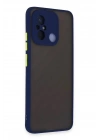 Mey İthalat®   Redmi 12C Kılıf Montreal Silikon Kapak - Lacivert