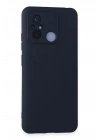 Mey İthalat®   Redmi 12C Kılıf Nano içi Kadife Silikon - Lacivert