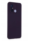 Mey İthalat®   Redmi 12C Kılıf Nano içi Kadife Silikon - Mor