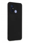 Mey İthalat®   Redmi 12C Kılıf Nano içi Kadife Silikon - Siyah