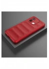 Mey İthalat®   Redmi 12C Kılıf Optimum Silikon - Kırmızı