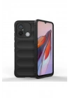 Mey İthalat®   Redmi 12C Kılıf Optimum Silikon - Siyah