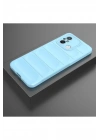 Mey İthalat®   Redmi 12C Kılıf Optimum Silikon - Sky Blue