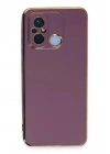 Mey İthalat®   Redmi 12C Kılıf Volet Silikon - Mor