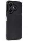 Mey İthalat®   Redmi 13 4G Kılıf Auto Focus Karbon Kapak - Siyah
