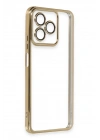 Mey İthalat®   Redmi 13 4G Kılıf  Lensli Silikon - Gold