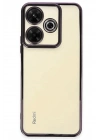 Mey İthalat®   Redmi 13 4G Kılıf  Lensli Silikon - Mor