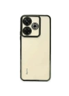 Mey İthalat®   Redmi 13 4G Kılıf  Lensli Silikon - Yeşil