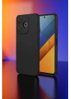 Mey İthalat®   Redmi 13 4G Kılıf Nano içi Kadife Silikon - Siyah