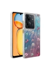 Mey İthalat®   Redmi 13C Kılıf Blade Aynalı Desenli Kapak - Desen 4