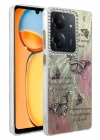 Mey İthalat®   Redmi 13C Kılıf Blade Aynalı Desenli Kapak - Desen 6
