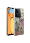 Mey İthalat®   Redmi 13C Kılıf Blade Aynalı Desenli Kapak - Desen 6