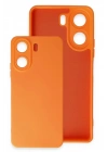 Mey İthalat®   Redmi 13C Kılıf Nano içi Kadife Silikon - Sarı