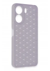 Mey İthalat®   Redmi 13C Kılıf Petek Silikon Kapak - Lila