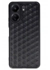 Mey İthalat®   Redmi 13C Kılıf Petek Silikon Kapak - Siyah