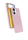 Mey İthalat®   Redmi 13C Regal Magsafe Standlı Kapak - Açık Pembe