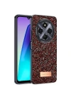 Mey İthalat®   Redmi 14C Bright Simli Kapak - Derin Mor